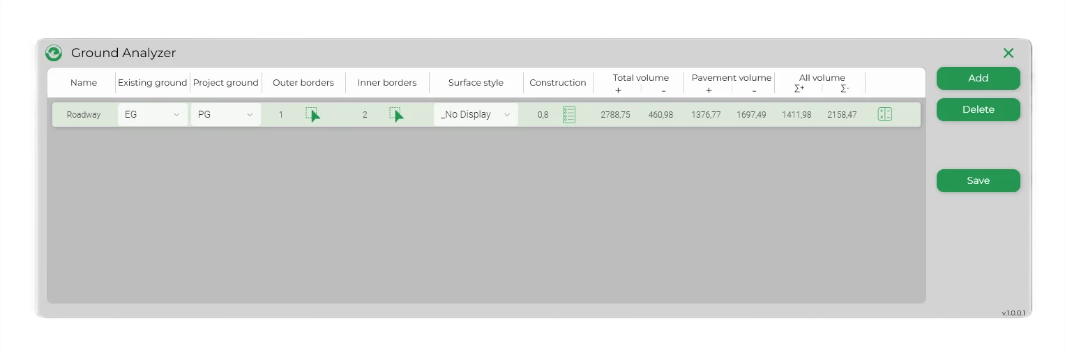 .png Ground Analizer plugin for Civil 3D