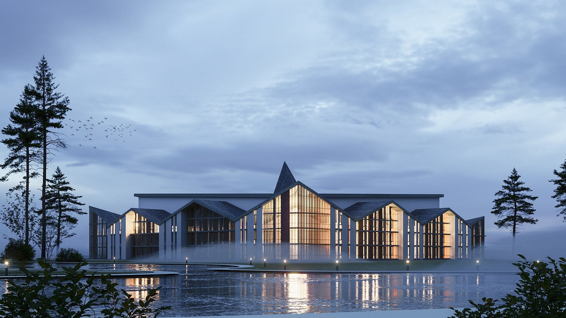 Concert hall design and construction supervision