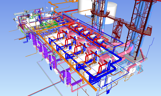 Reconstruction of boiler house in Tashkent