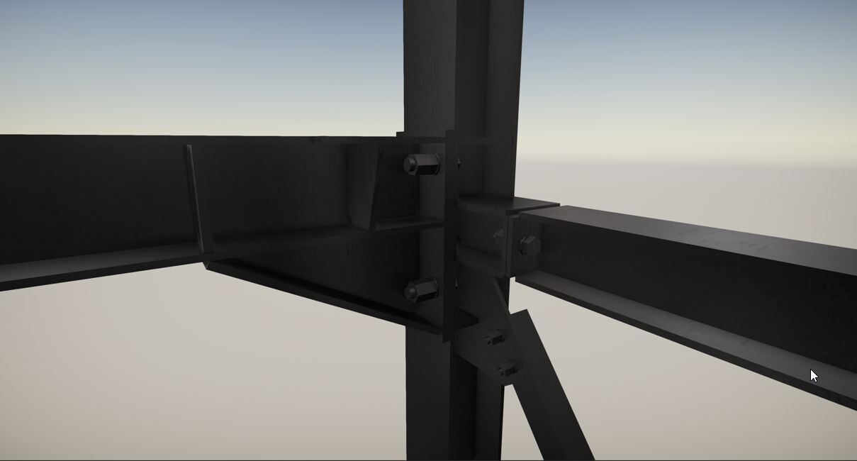 Steel structural desing for Bucket Elevator Tower