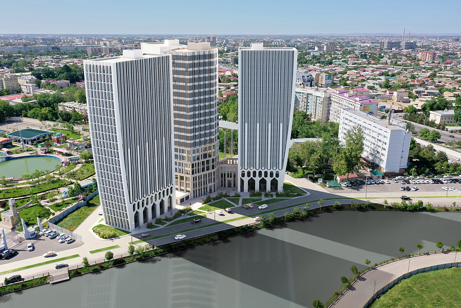 Residential complex Ankhor in Tashkent