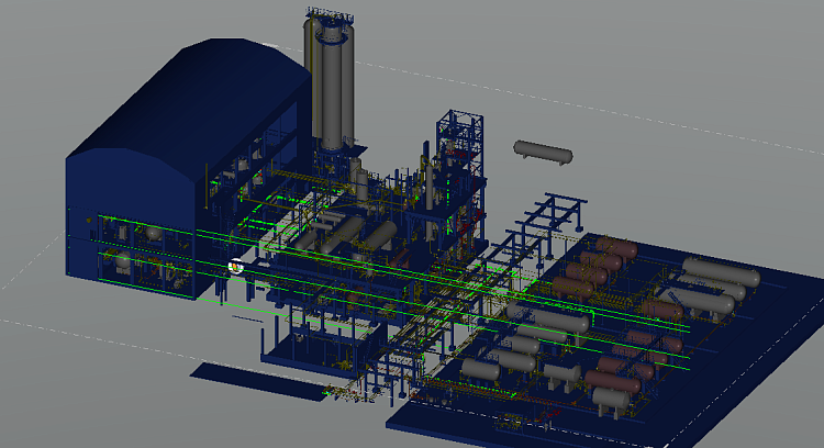 Additive treatment plant reconstruction