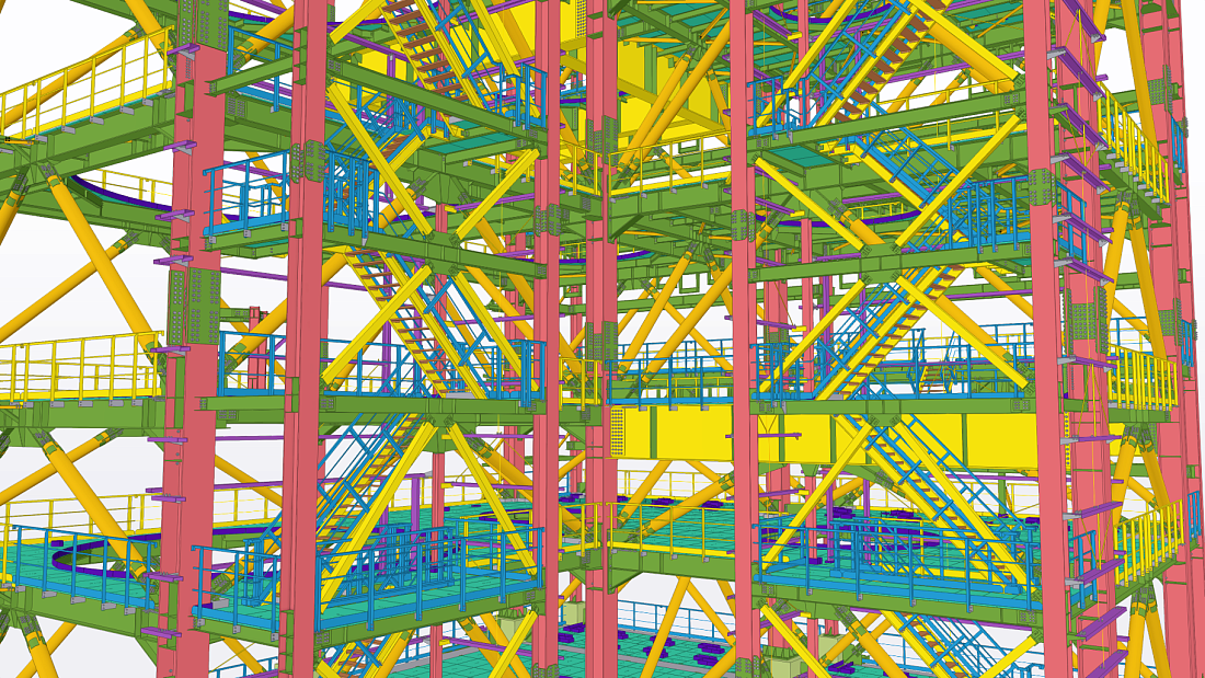 Structural Steel Design Project Steel Structures Design Services | Steel Detailing