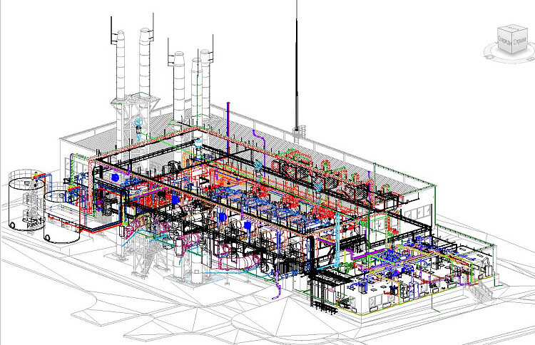 MEP for boiler house