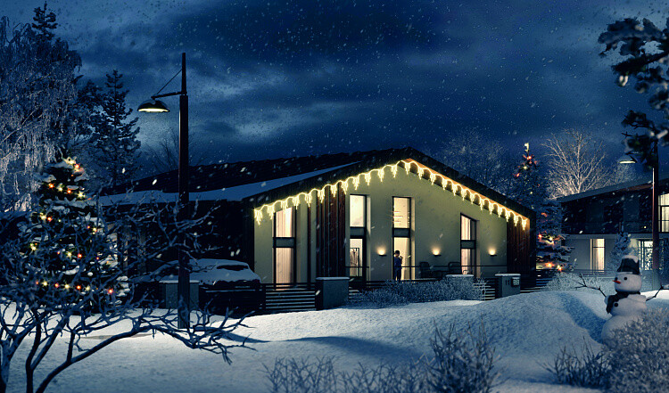Villas, townhouses, residences