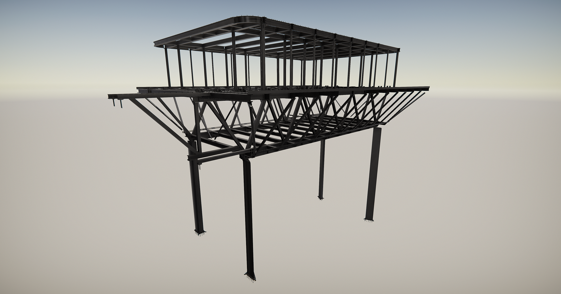 Hôtel des Anciens Prêtres | Structural Steel Detailing