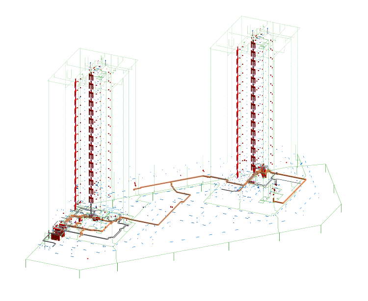 MEP for residential complex