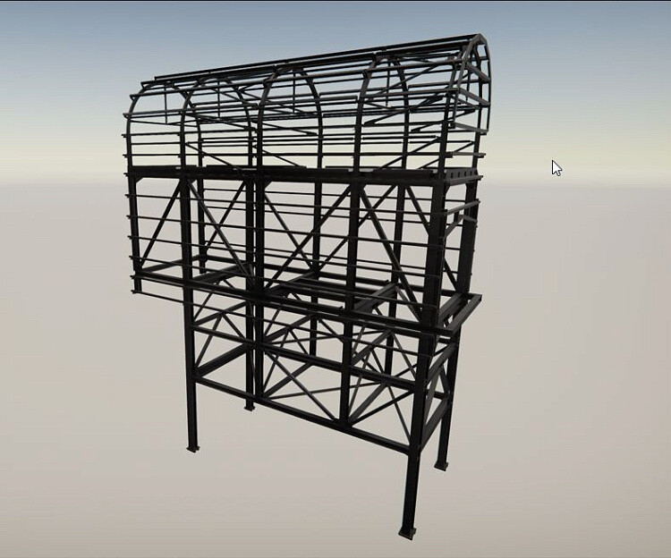 Service Platform steel design