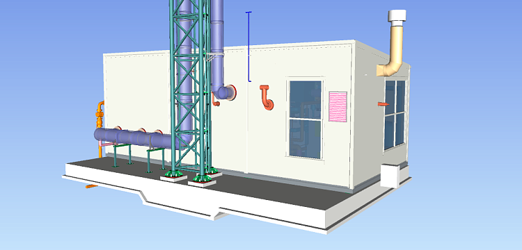 Custom Modular Boiler House