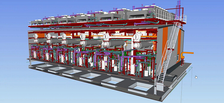 Energiewerk op Basis van Gascompressieunit