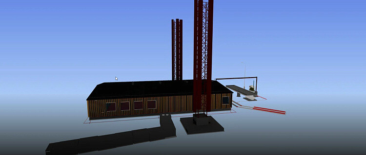 Boiler House with Thermal Oil Boilers
