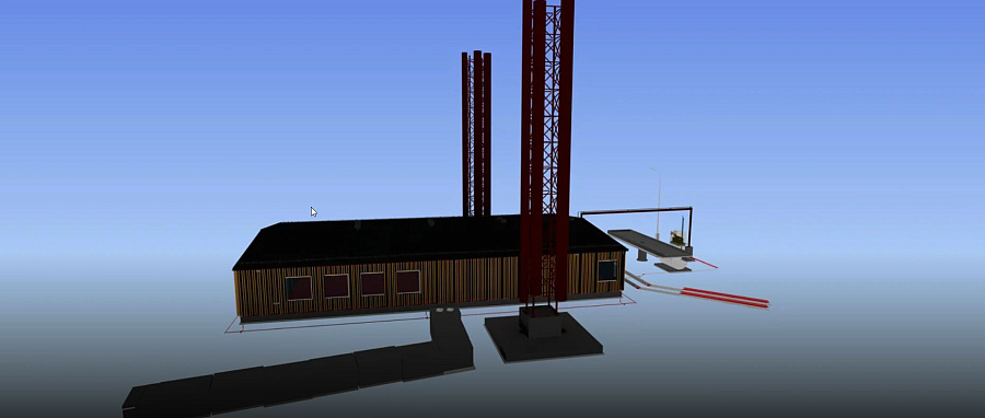 Boiler House with Thermal Oil Boilers