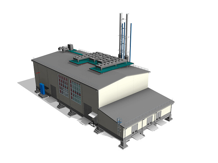 Ontwerp van een stationaire energiecentrale