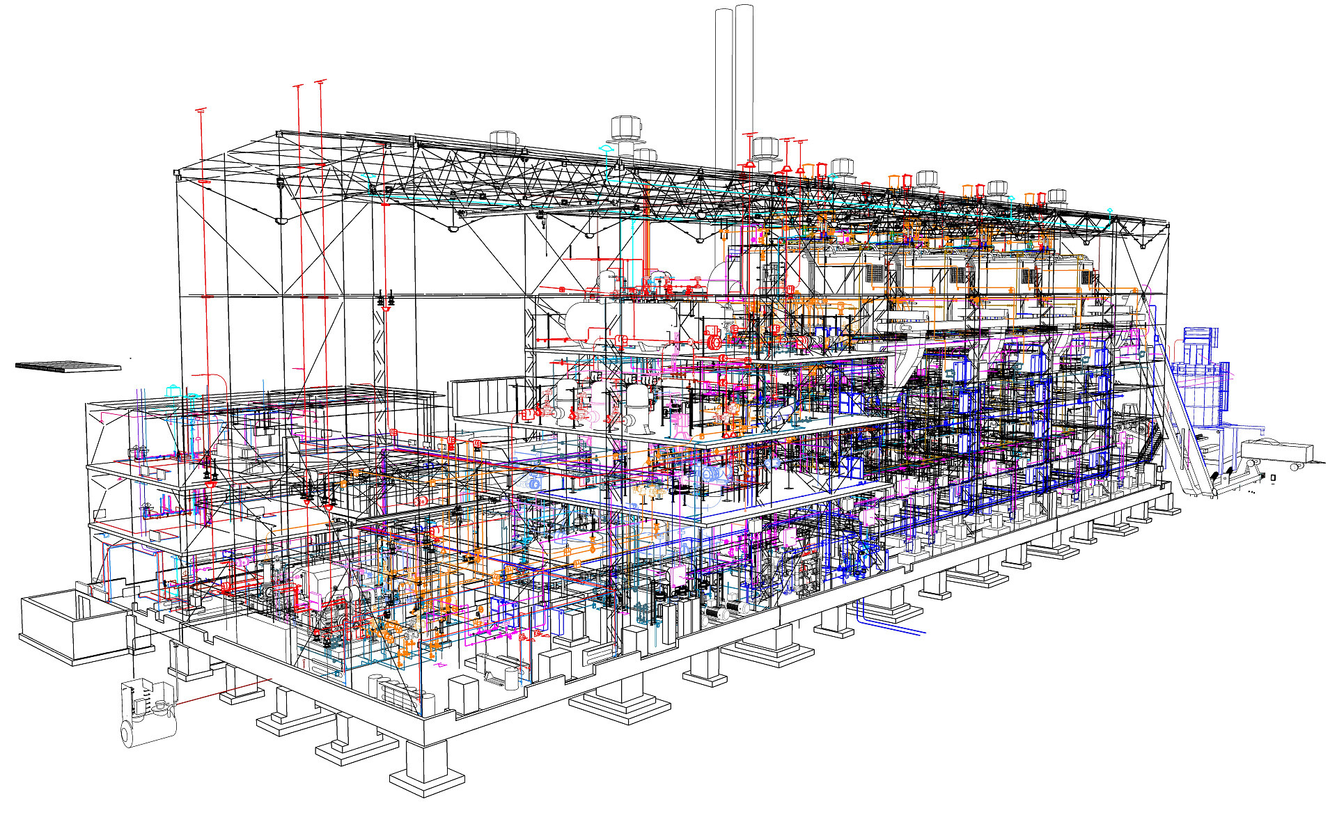 CHP combined heat and power design