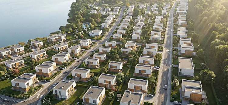 Residential complex Lake Valley in Moldova