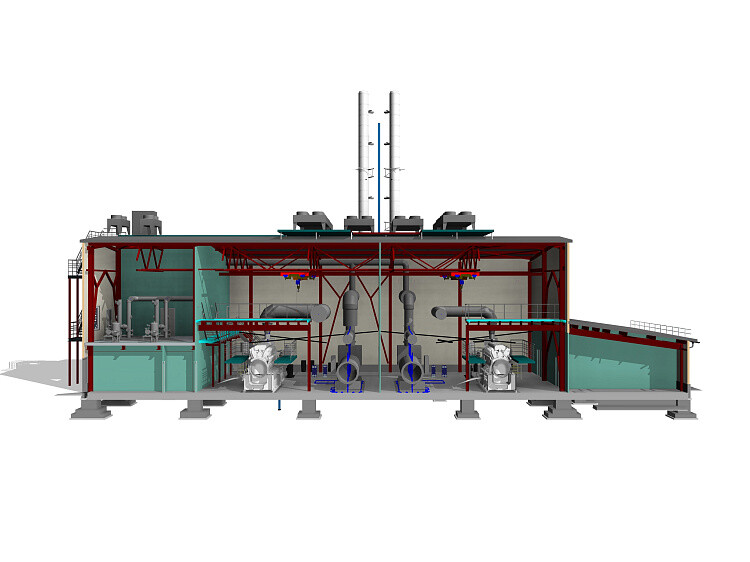 Stationair Energiewerk Ontwerp
