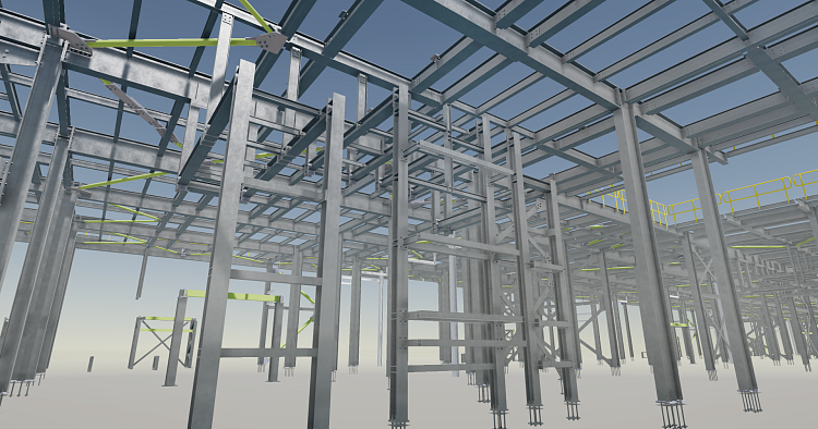 Structural design for Data Center 