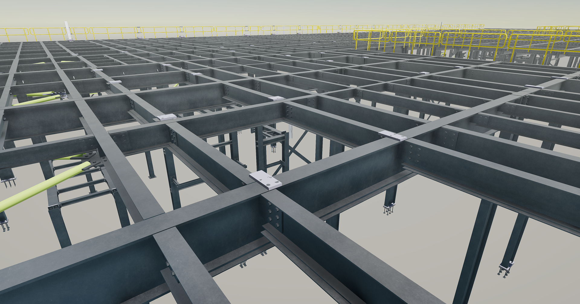 Tekla modeling for Data Center
