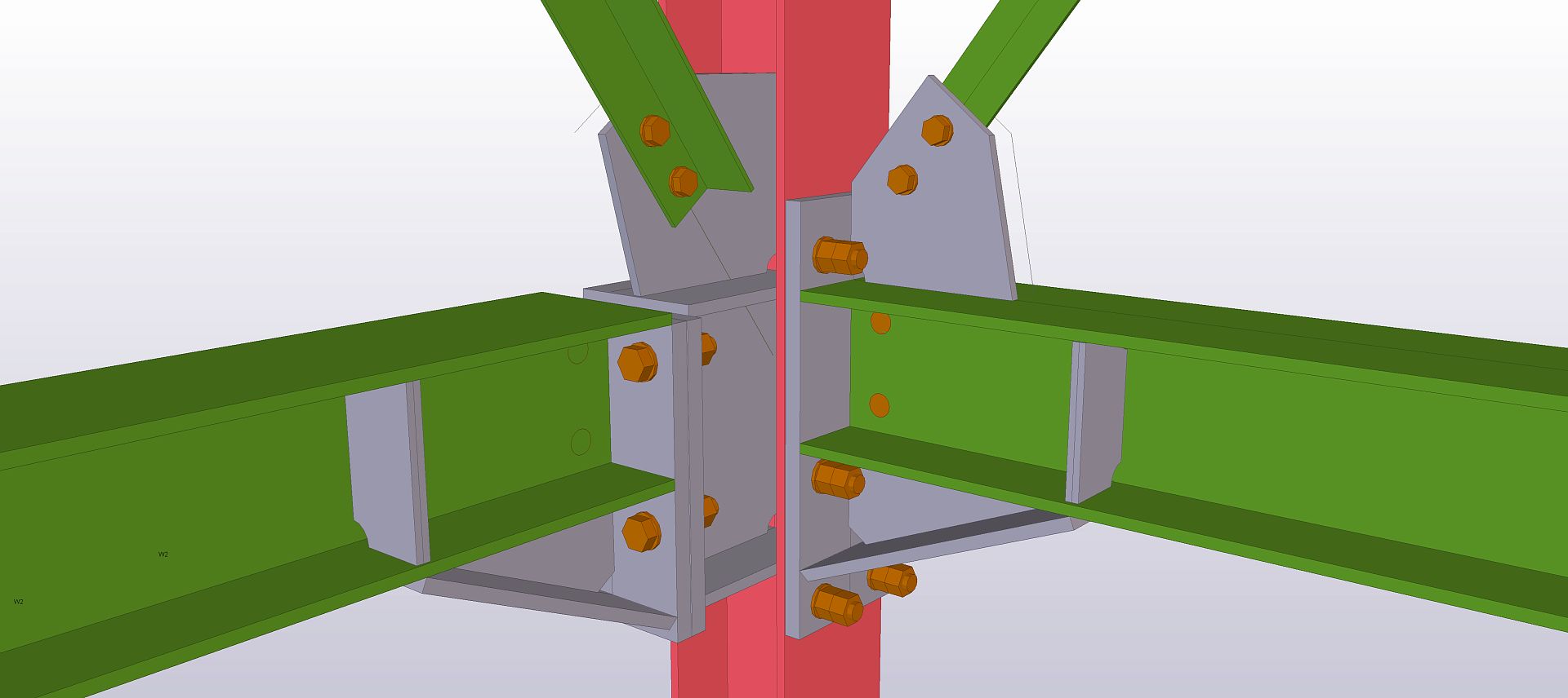 Steel structural desing for Bucket Elevator Tower