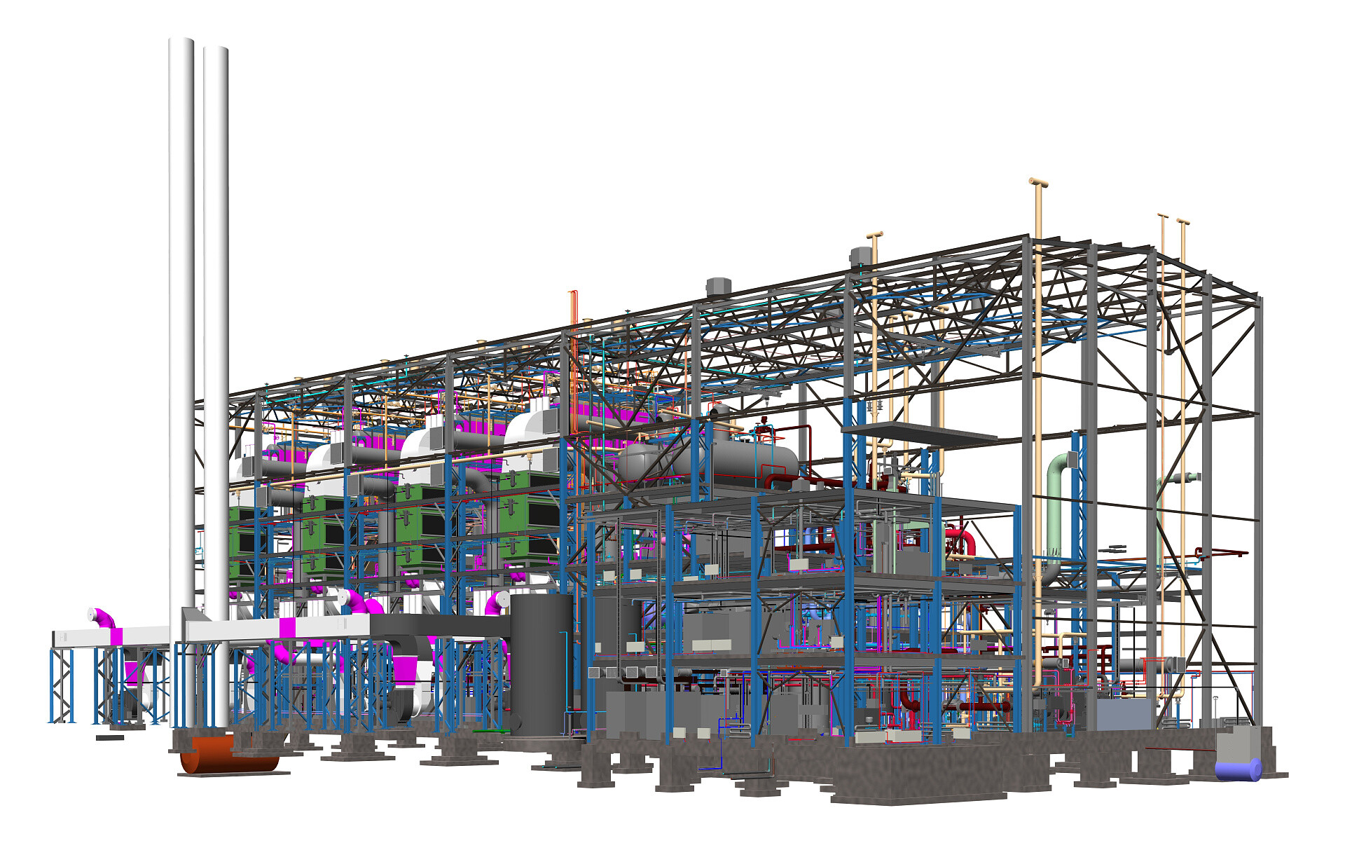 CHP combined heat and power design